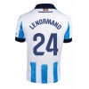 Real Sociedad Robin Le Normand #24 Hemmatröja 2023-24 Korta ärmar